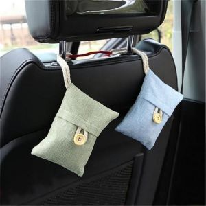 1Pcs 100g Car Bamboo Charcoal Bag Activated Carbon Air Freshener Home Clean Up Absorb Odor Deodorant