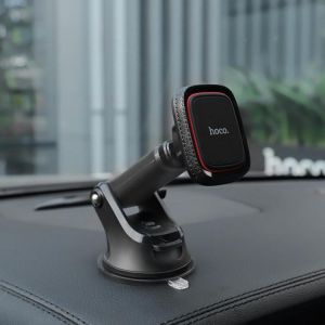 HOCO Magnetic Car Center Console Phone Holder Retractable Dashboard Bracket for iPhone XS