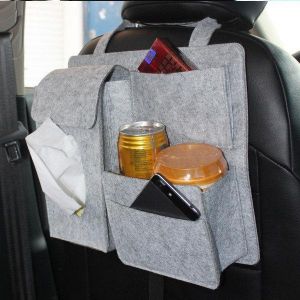 Car Seat Storage Bag Organizer Holder Multi Pocket Travel Storage Hanging Bag
