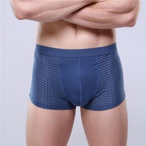 Men Breathable Honeycomb Mesh Soft Smooth Comfy Ice Silk Boxer Briefs
