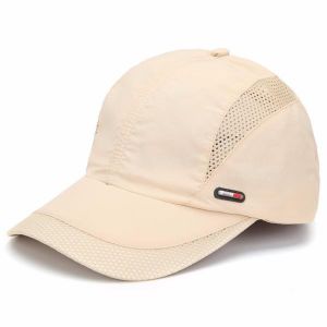 Men Hat Breathable Polyester Acrylic Outdoor Sports Golf Mesh Baseball Cap