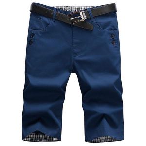 Summer Fashion Anti-crease Soft Cotton Shorts Mens Multi-color High Quality Breathable Casual Shorts