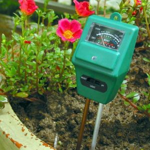 KCASA KC-SMT100 Pro 3 in 1 PH Sunlight Hydroponics Analyzer Smart Wood Soil Moisture Meter Sensor Test Tools Kit