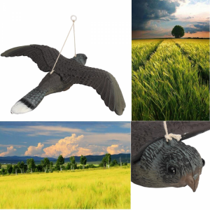 קונים ת'כלס... חווית קנייה מעולם אחר גינה וגנים Flying Bird Hawk Owl Decoy Weed Pest Control Repellent Garden Scarer Scarecrow