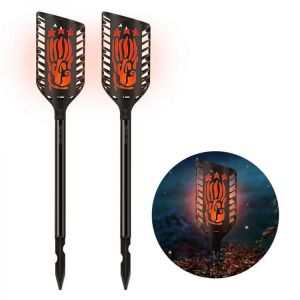 [2019 Third Digoo Carnival] Digoo DG-FLE01 Solar Garden Decoration LED Flame Lamp Outdoor Landscape Automatic Waterproof Atmospher