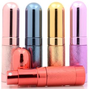 5ml Perfume Atomizer Self-pumped Refillable Dispenser Portable Travel Spray Bottles
