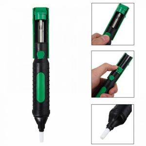 Manual Solder Sucker Desoldering High Vacuum Pump Irons Removal Remover Tool