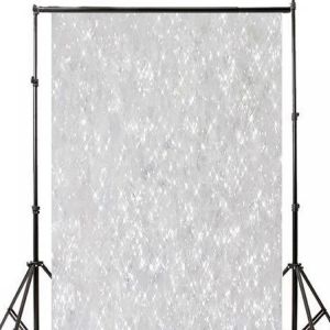 3x5FT 5x7FT Vinyl Silver Star Shining Glitter Photography Background Backdrop Studio Prop