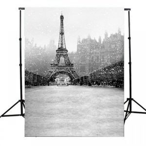 קונים ת'כלס... חווית קנייה מעולם אחר צילום ואינסטגרם 3x5ft Vinyl Snowflake Eiffel Tower Photography Background Backdrop For Studio Prop