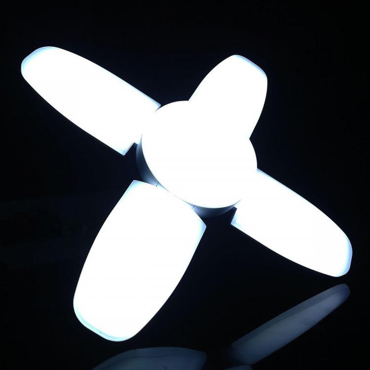קונים ת'כלס... חווית קנייה מעולם אחר הכול לרכב LED Garage Light 60W E27/E26 Universal 85-265V 5500LM Ceiling Light Energy Saving Adjustable for Garage/ Attic / Basement / Home L